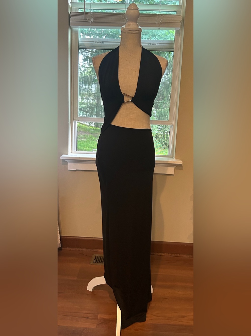 Fashion Nova Black Cut Out Maxi Dress🖤 - Picture 6 of 6